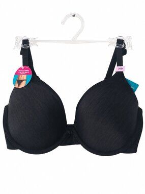 New 34D black bra. Vanity Fair Illumination full coverage criss cross straps.